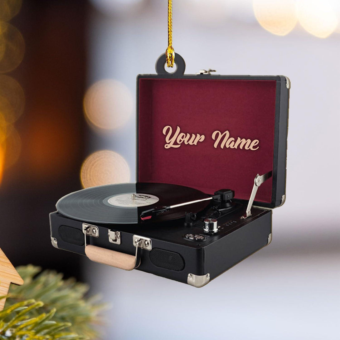 A Special Keepsake For Music Lovers: Personalized Vinyl Record Christmas Ornament 2025