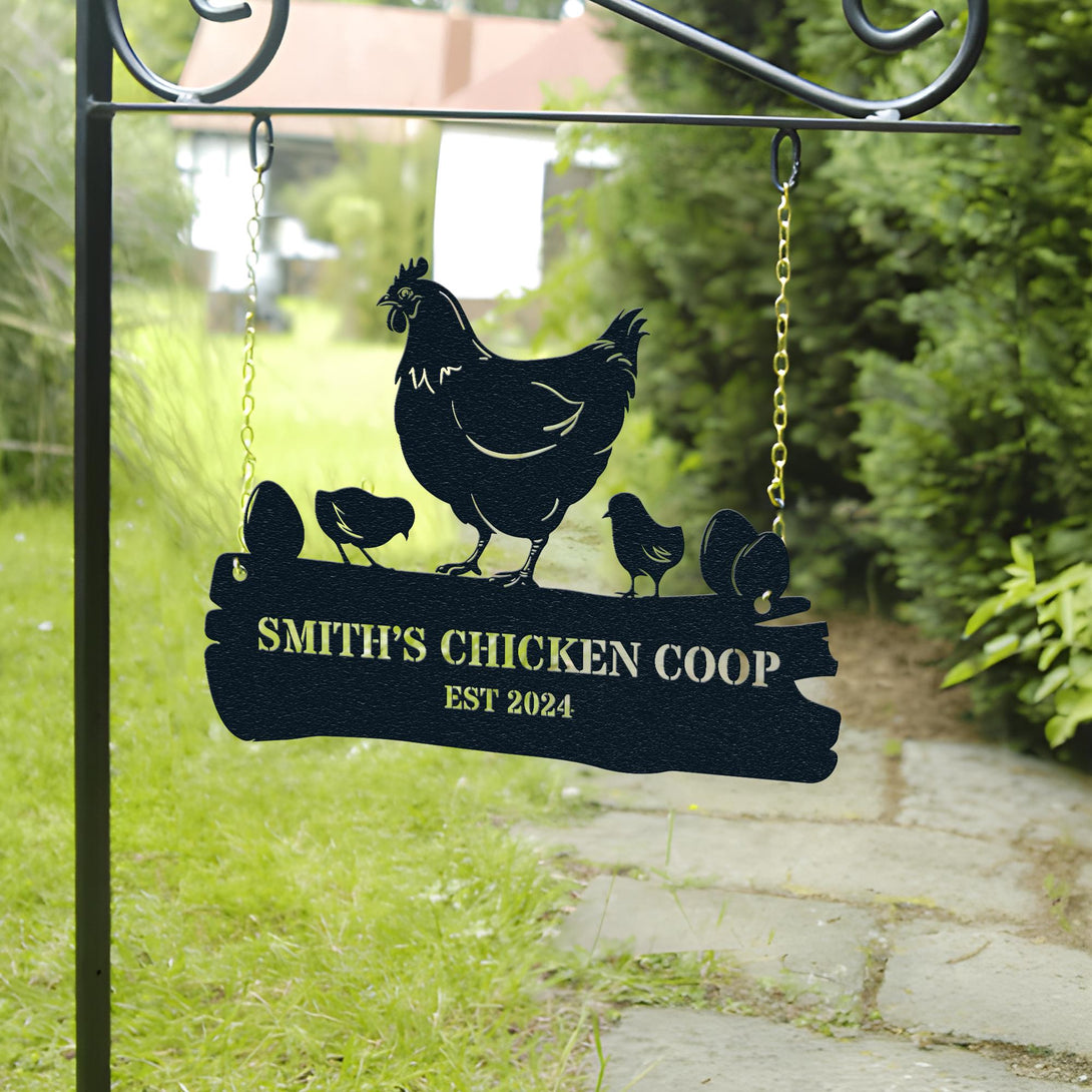 Chicken Compass Sign Personalized Chicken Coop Sign Name,chicken Coop Wall Art,custom Chick ...