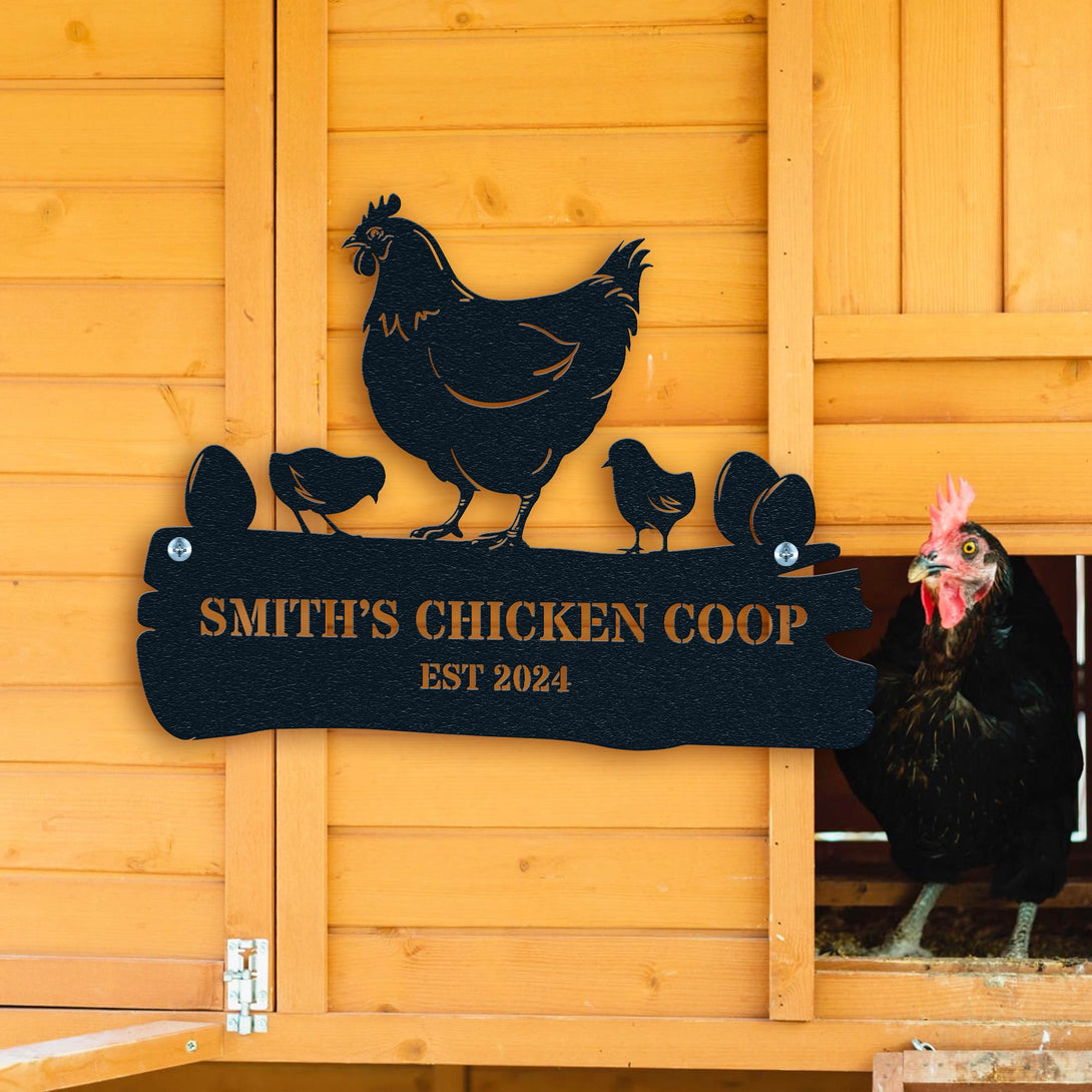 Chicken Compass Sign Personalized Chicken Coop Sign Name,chicken Coop Wall Art,custom Chick ...