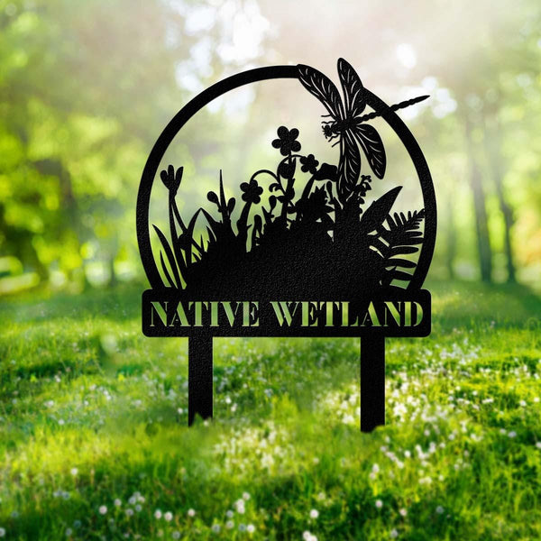 Personalized Metal Garden Sign, Custom Garden Stake, Metal Garden Sign, Gardener Name Sign, Gardener Gift, Yard Decor, Gift For Mom/ Grandma