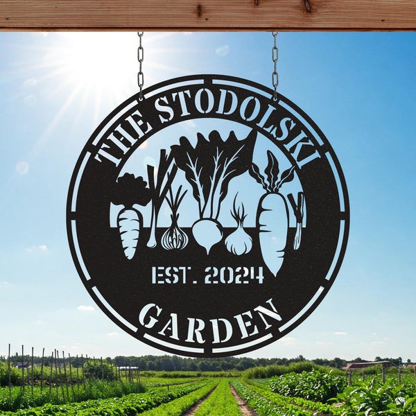 Custom Vegetable Garden Sign, Metal Vegetable Stand Signs, Mothers Day Gift, Gardeners Gift Metal Yard Art, Custom Garden Sign, Garden Decor