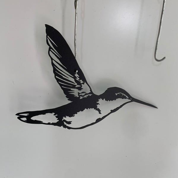 Metal Hummingbird Sign, Hummingbird Metal Wall Art, Hummingbird Metal Sign, Hummingbird Metal Housewarming Sign, Bird Outdoor Metal Decor