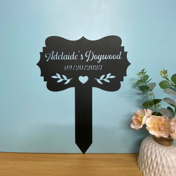 Personalized Garden Metal Stake, Custom Your Garden Sign With Stake, Custom Gardener Metal Name Sign, Metal Yard Sign Garden Decor